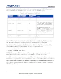 MCDP2900A2T Datasheet Page 21