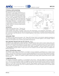 MP230FC Datasheet Page 5