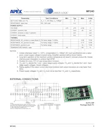MP240FC Datasheet Page 3
