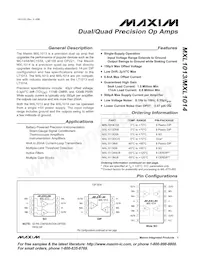 MXL1013DS8+T Datasheet Page 2