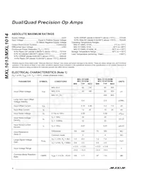 MXL1013DS8+T Datasheet Page 3