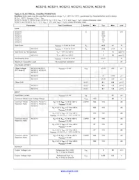 NCV210SQT2G Datasheet Page 3