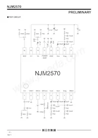 NJM2570V-TE2 Datasheet Pagina 4