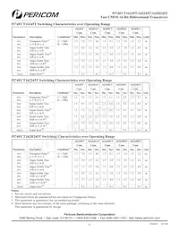 PI74FCT162245ATV Datasheet Page 6