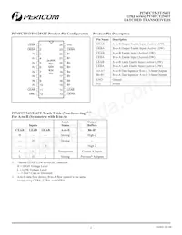 PI74FCT543ATS數據表 頁面 2