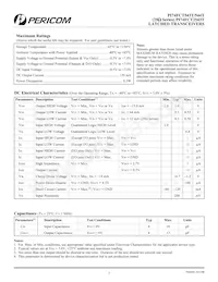 PI74FCT543ATS Datasheet Pagina 3