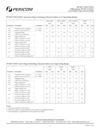 PI74FCT543ATS Datasheet Page 5