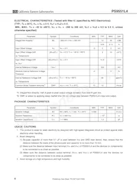 PS9551L4-AX Datasheet Page 6