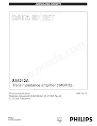 SA5212AD/01數據表 封面