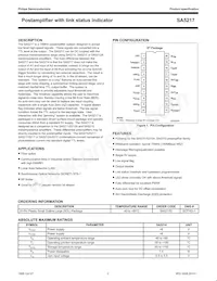 SA5217D/01 Datasheet Page 2