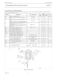 SA5217D/01 Datasheet Page 5