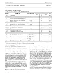SA5219D Datasheet Page 4