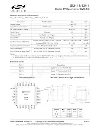 SI2115-A10-GMR Datasheet Page 2