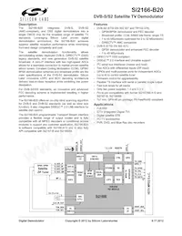 SI2166-B20-GM Datenblatt Cover