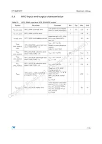 STHDLS101TQTR Datasheet Page 17
