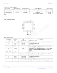 SY88289ALMG-TR Datasheet Page 2
