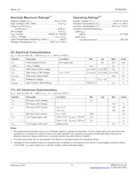SY88289CLMG-TR Datasheet Page 4