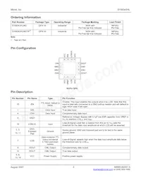 SY88343HLMG-TR Datasheet Page 2