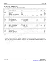 SY88343HLMG-TR Datasheet Page 4