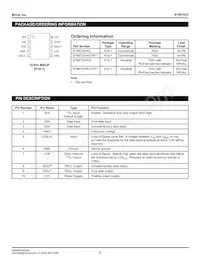 SY88703VKG-TR Datasheet Page 2