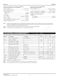 SY88703VKG-TR Datasheet Page 3