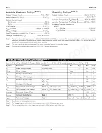 SY88713VKG-TR Datasheet Page 3