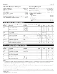 SY88973VMG-TR Datasheet Page 4