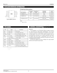 SY88993VKG-TR Datasheet Page 2