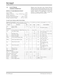 TC1027CEOR Datasheet Page 2