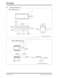 TC1027CEOR Datasheet Pagina 12