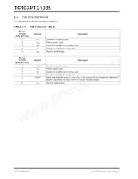 TC1035ECHTR Datasheet Page 4