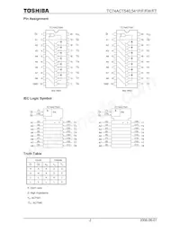 TC74ACT541PF Datasheet Page 2