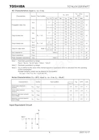 TC74LVX125FTELM Datasheet Page 4