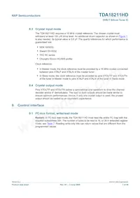 TDA18211HD/C2 Datasheet Page 7