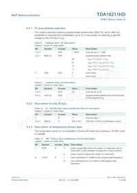 TDA18211HD/C2數據表 頁面 13