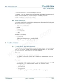 TDA18218HN/C1 Datasheet Page 6