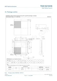 TDA18218HN/C1數據表 頁面 20