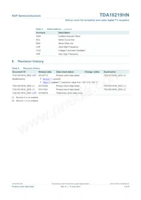 TDA18219HN/C1 Datenblatt Seite 5