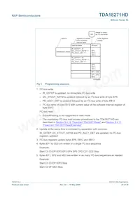 TDA18271HD/C2 Datasheet Pagina 23