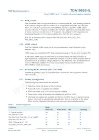 TDA19998HL/C1數據表 頁面 10