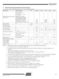 TDA4470-MFSY Datasheet Page 13
