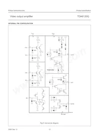 TDA6120Q/N2 Datasheet Pagina 12