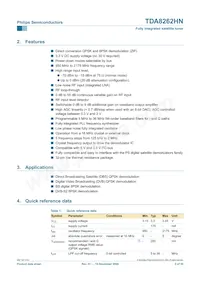 TDA8262HN/C1 Datasheet Page 2