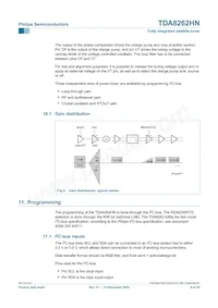 TDA8262HN/C1 Datasheet Page 8