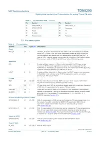 TDA8295HN/C1 Datasheet Page 8