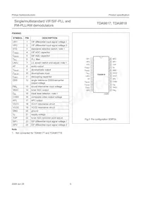 TDA9818T/V1 데이터 시트 페이지 5