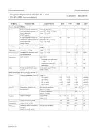 TDA9818T/V1 Datasheet Page 13