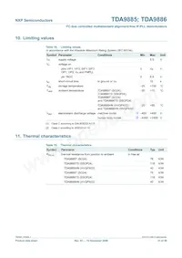 TDA9886HN/V4 Datasheet Page 21