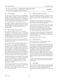 TDA9887T/V4 Datasheet Page 11