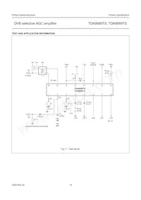 TDA9889TS/V1 Datenblatt Seite 16